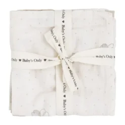 Baby's Only Tender Monddoekje - 3-pack - 30x30 cm - Clover Clearance