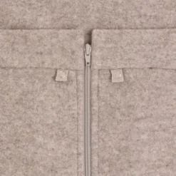 Baby's Only Voetenzak Autostoel 0+ - Merino Brushed Meadow - Sand Taupe New