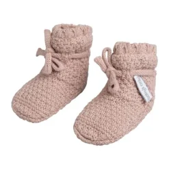 Baby's Only Willow Teddy Slofjes - Oud Roze - 0-3 Mnd Clearance