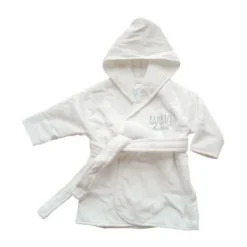 BamBam Bathrobe Silver Mt. 62-68 Discount
