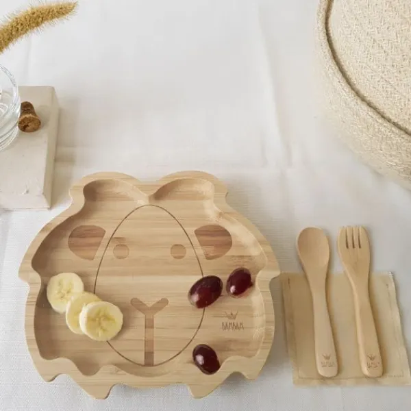 BamBam Lion Plate Hot