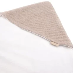 Bamboom 4 Season Hooded Baby Wrap Blanket - 75x75 cm - Stone Sand Roze Discount