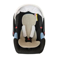 Bamboom Autostoel Matras - 66 x 29 cm - Shaped Sand Online