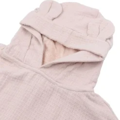 Bamboom Badponcho Baby 0–2 Jaar - Bamboe Wafel Terry - Warm White Best