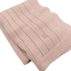 Bamboom Gestreept Wiegdeken - Zomer - Wit - 75 x 100 cm New