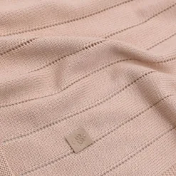 Bamboom Gestreept Wiegdeken - Zomer - Wit - 75 x 100 cm New