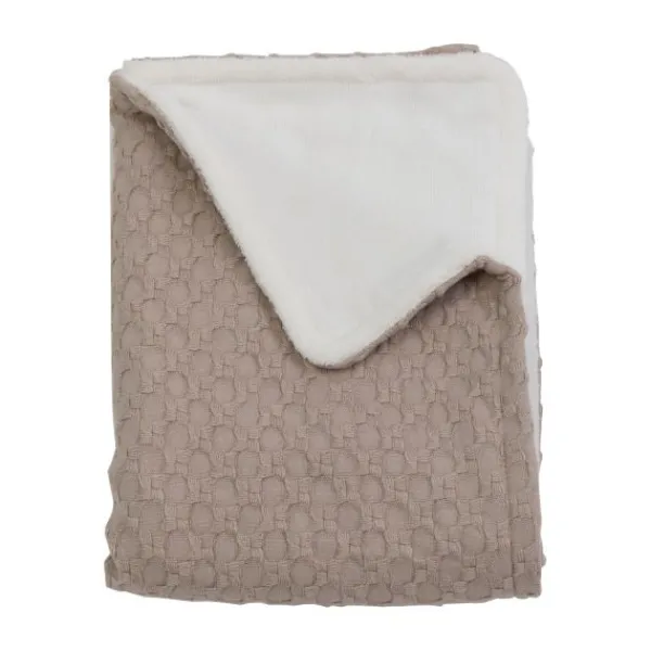 Bamboom Honey Ledikantdeken Sand 100 x 140 cm Outlet