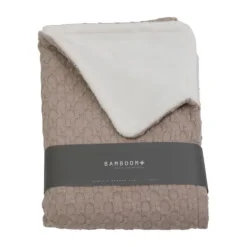 Bamboom Honey Ledikantdeken Sand 100 x 140 cm Outlet