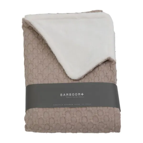 Bamboom Honey Ledikantdeken Sand 100 x 140 cm Outlet