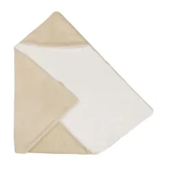 Bamboom Hooded Baby Wrap Blanket - 75x75 cm - Teddy - Sand Hot