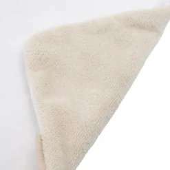 Bamboom Hooded Baby Wrap Blanket - 75x75 cm - Teddy - Sand Hot