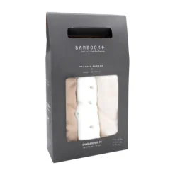 Bamboom Hydrofieldoek - 3 Stuks - 75 x 75 cm - Fishes/Brasilian Sand/Off White New