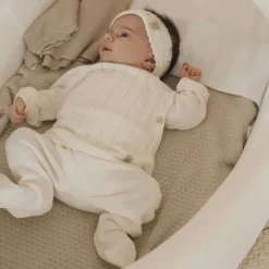 Bamboom Knitted Haarband Camel Best