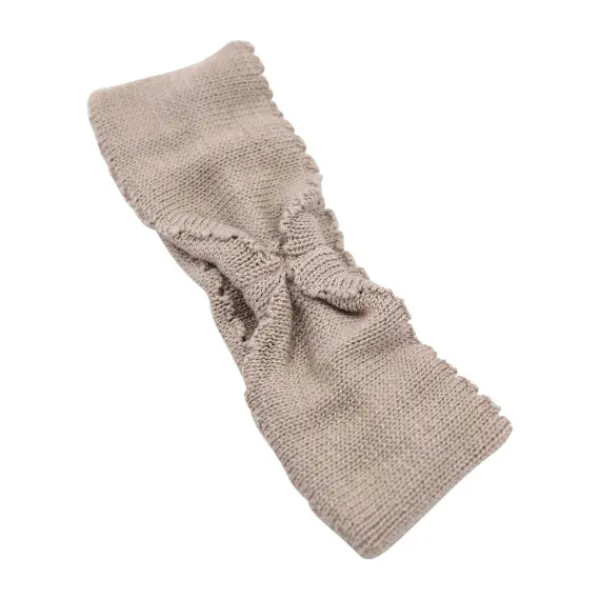 Bamboom Knitted Haarband Camel Best