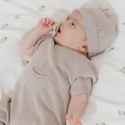 Bamboom Knitted Mutsje Camel New