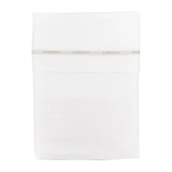 Bamboom Ledikantlaken Met Bies Wit Outlet