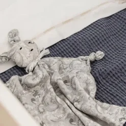 Bamboom Ledikantlaken Met Bies Wit Outlet