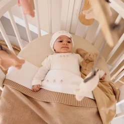 Bamboom Muts Bees - Cream - Maat S (0-4M) Online