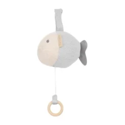 Bamboom Muziekdoosje Vis - Blue Hot