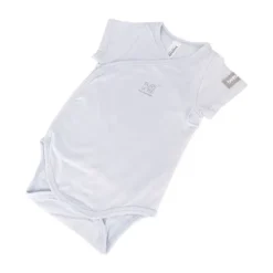 Bamboom Overslag Romper - Blauw - 1 Mnd Sale