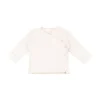 Bamboom Overslagshirt - Pure - Lange Mouw - Creme - 3 Mnd Clearance