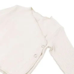 Bamboom Overslagshirt - Pure - Lange Mouw - Creme - 3 Mnd Clearance