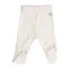 Bamboom Prematuur Broekje Met Voetjes Crème 0 Mnd