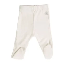 Bamboom Prematuur Broekje Met Voetjes Crème 0 Mnd