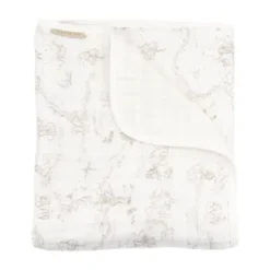 Bamboom Pure Deken - Boomy's world Oyster grey Best