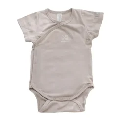 Bamboom Rompertje Korte Mouw - Sand - 9 Mnd Best
