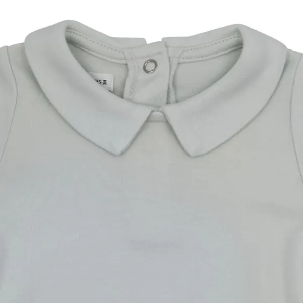 Bamboom Rompertje Lange Mouw - 3 Mnd - Light Blue New