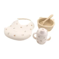 Bamboom Siliconen First Meal Set - Siliconen - Fishes New