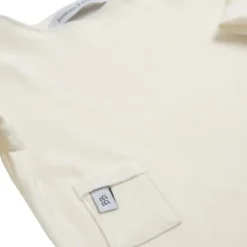 Bamboom T-shirt Lange Mouw Crème 1 Mnd