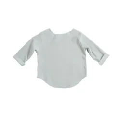 Bamboom T-shirt Lange Mouw Crème 1 Mnd