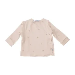 Bamboom T-Shirt Met Overslag - Lange Mouw - 1 Mnd - Olives Outlet