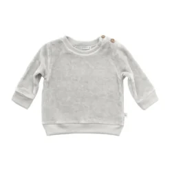Bamboom Velvet T-shirt Ice Grey 1 Mnd Clearance
