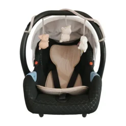 Bamboom Wagenspanner Animal Friends - Sand Discount