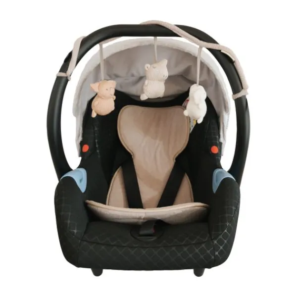 Bamboom Wagenspanner Animal Friends - Sand Discount