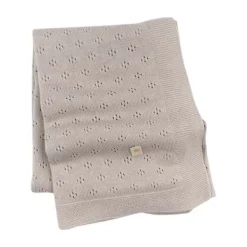 Bamboom Wiegdeken - Zomer - Camel - 75 x 100 cm Discount