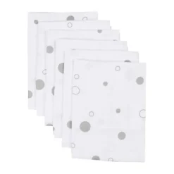 Basicline Bubble Hydrofiel Luiers Grey 6 Stuks grijs Hot