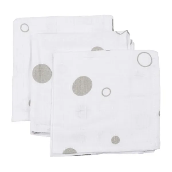 Basicline Bubble Hydrofiel Luiers Grey 6 Stuks grijs Hot