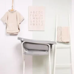 Bebe-Jou Fabulous Badstandaard Metaal Griffin Grey 98 cm