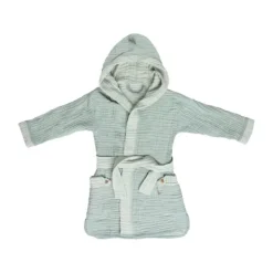 Bebe-Jou Pure Cotton Badjas Green Best