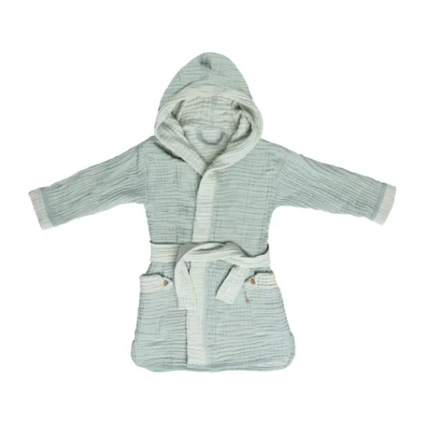 Bebe-Jou Pure Cotton Badjas Green Best
