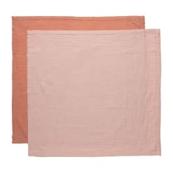 Bebe-Jou Pure Cotton Hydrofiele Doek Pink 70 x 70 cm Hot