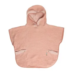 Bebe-Jou Pure Cotton Poncho Pink Best