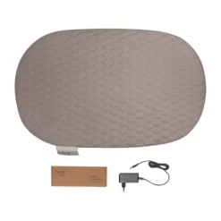 Bebe-Jou Verwarmd Aankleedkussen - Quilted Waves - Chalk Brown New