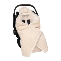 Bemini Biside Voetenzak - 0-12 Mnd - Pady Teddy + Jersey - Ficelle Sale