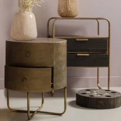 Woood BePureHome Glossy Kastje - Metaal - Antique Brass New