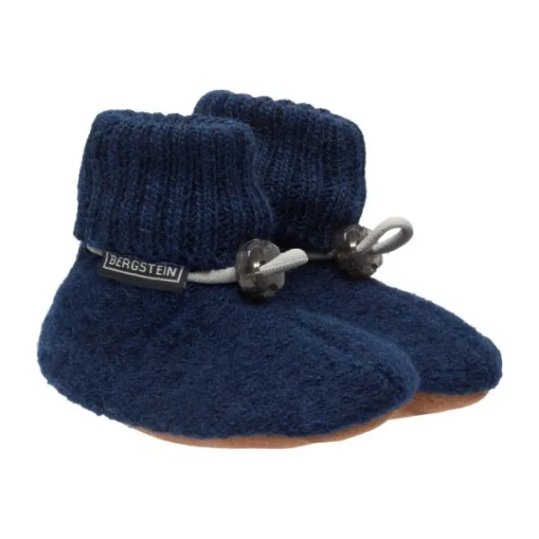 Bergstein Cozy Baby Slofjes - Mt. 16/17 - Dark Blue Sale